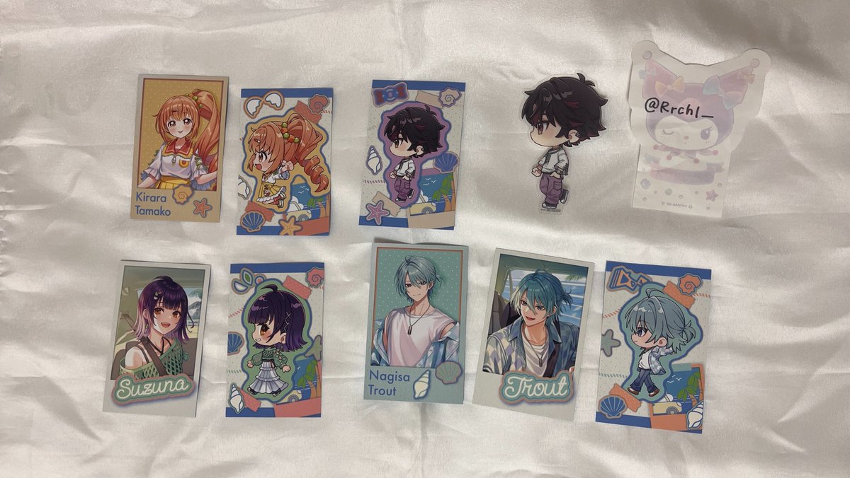 Rrchl___'s tweet photo. 【交換】にじさんじ Speciale 2nd Anniversary 2周年 チェキ カード 特典 ステッカー

譲┊ 画像1
求┊ 画像2、3の💞(画像2のSDは各1)

郵送希望📮
纏めての方優先
検索からでもお気軽にお声掛けください！ https://t.co/byO2LkeSLT
