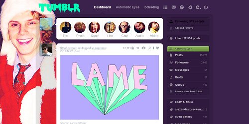 glossyarchive's tweet photo. my 2011 dashboard looked like this btw https://t.co/T6MF5hTdeQ