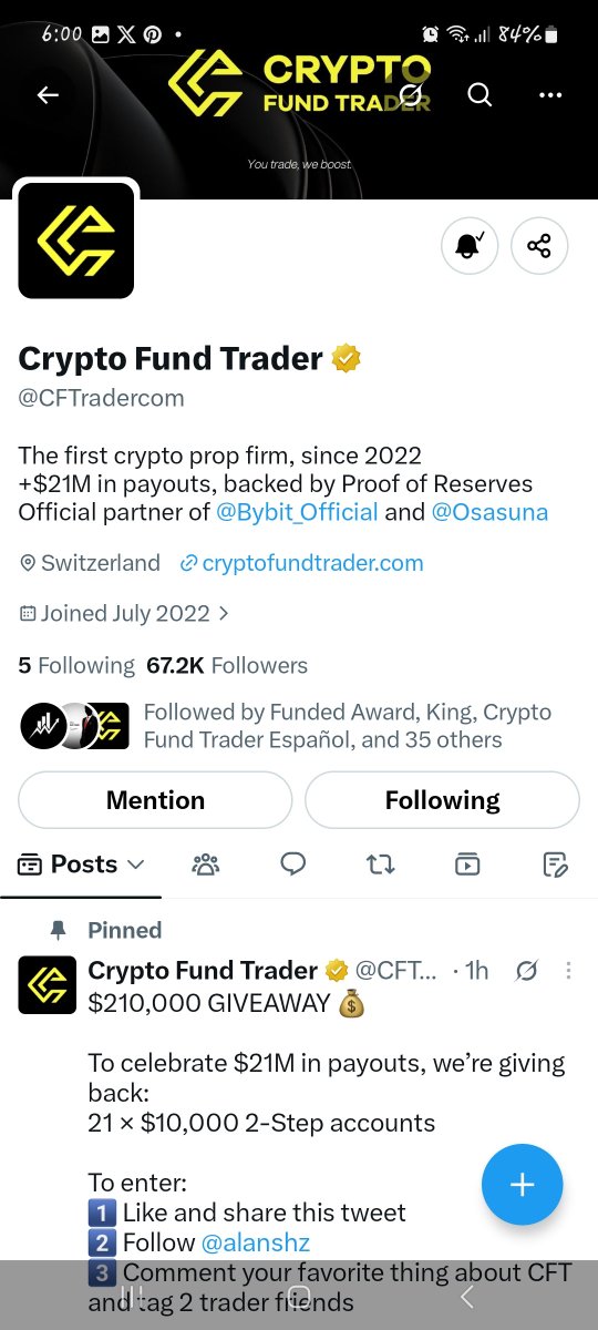 SL_Protector16's tweet photo. @CFTradercom @alanshz I love thr whole trading experience with CFT the spread , the payout process literally everything ❤

@princemeda16 
@Stoic_Trader21 

All tasks are Done ✅ https://t.co/3lCzi4tnUd