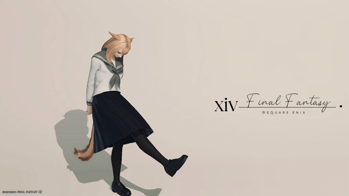 RRFanFannn's tweet photo. 私だって頑張ってるもん

#おやミコ #FF14 #FF14SS https://t.co/SbksR89rEa