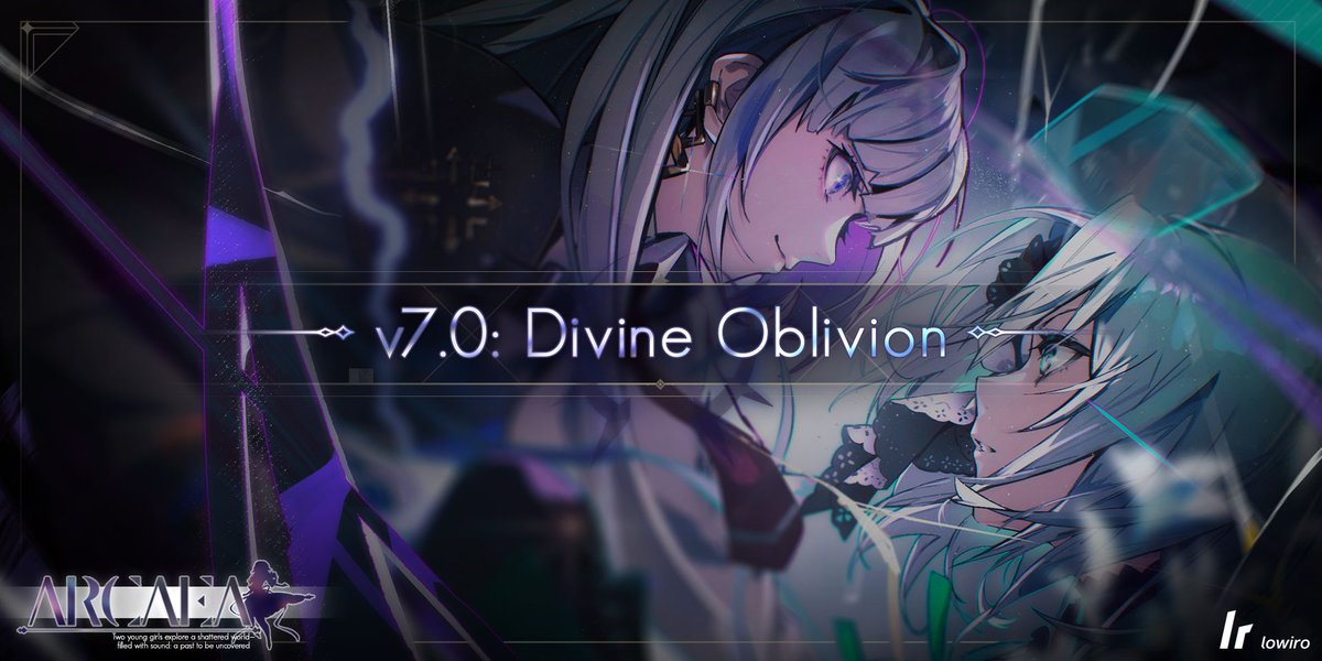 arcaea_jp's tweet photo. 『Divine Oblivion』

Arcaea Ver. 7.0

8月27日

#arcaea https://t.co/e4hw3IPKYM