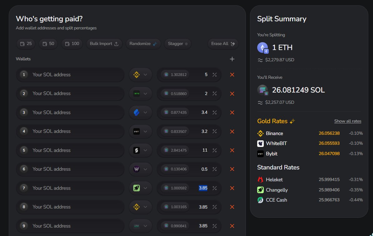 rugpull1ng's tweet photo. Didn’t launch yet. Today I’m improving Swag Snipe.

I’m adding more chains, especially in a rotation/attention market like the one we’re in.

I’m also trying to implement a dispersed funding system, like SplitNow did, so it’s easier for me to launch and automate everything in one place.