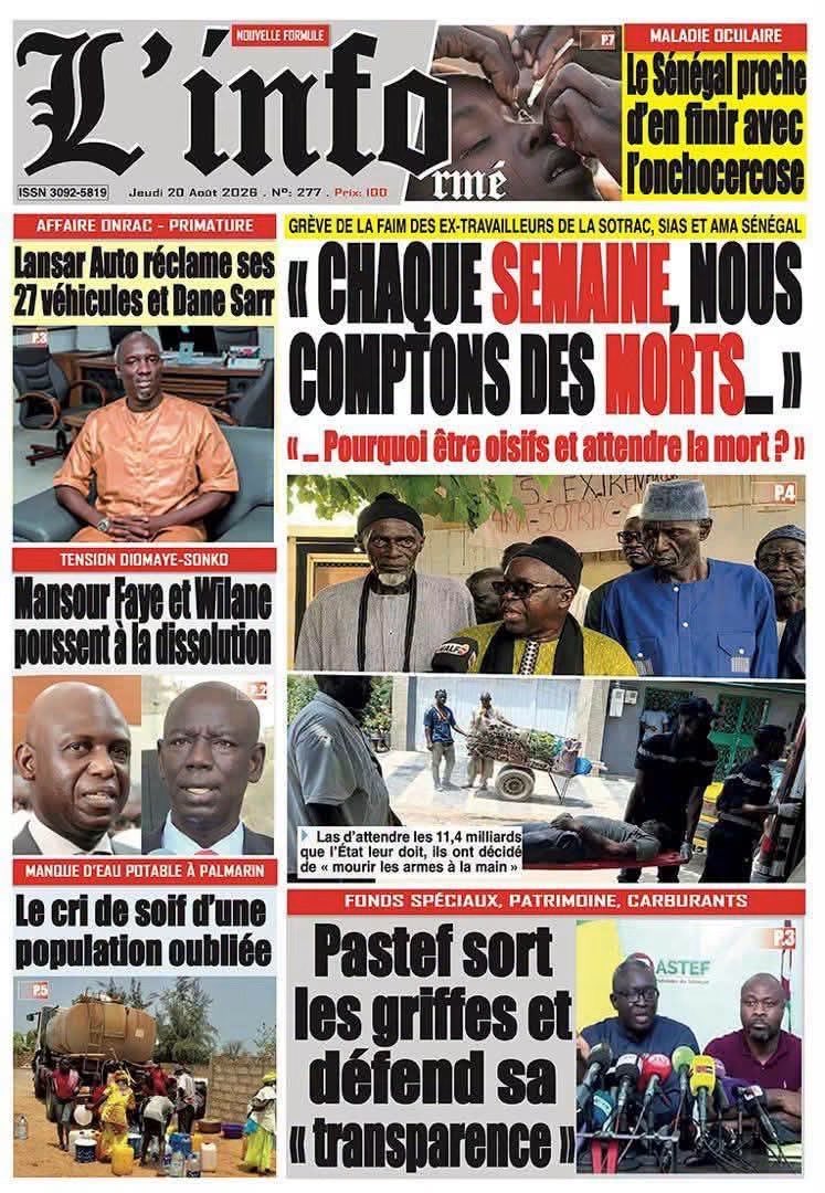 Mo_Njaay's tweet photo. #Sénégal,#SourceA,#LinfoSn,#LaTribuneSn,#RecordSn https://t.co/IdjXz0dXWT