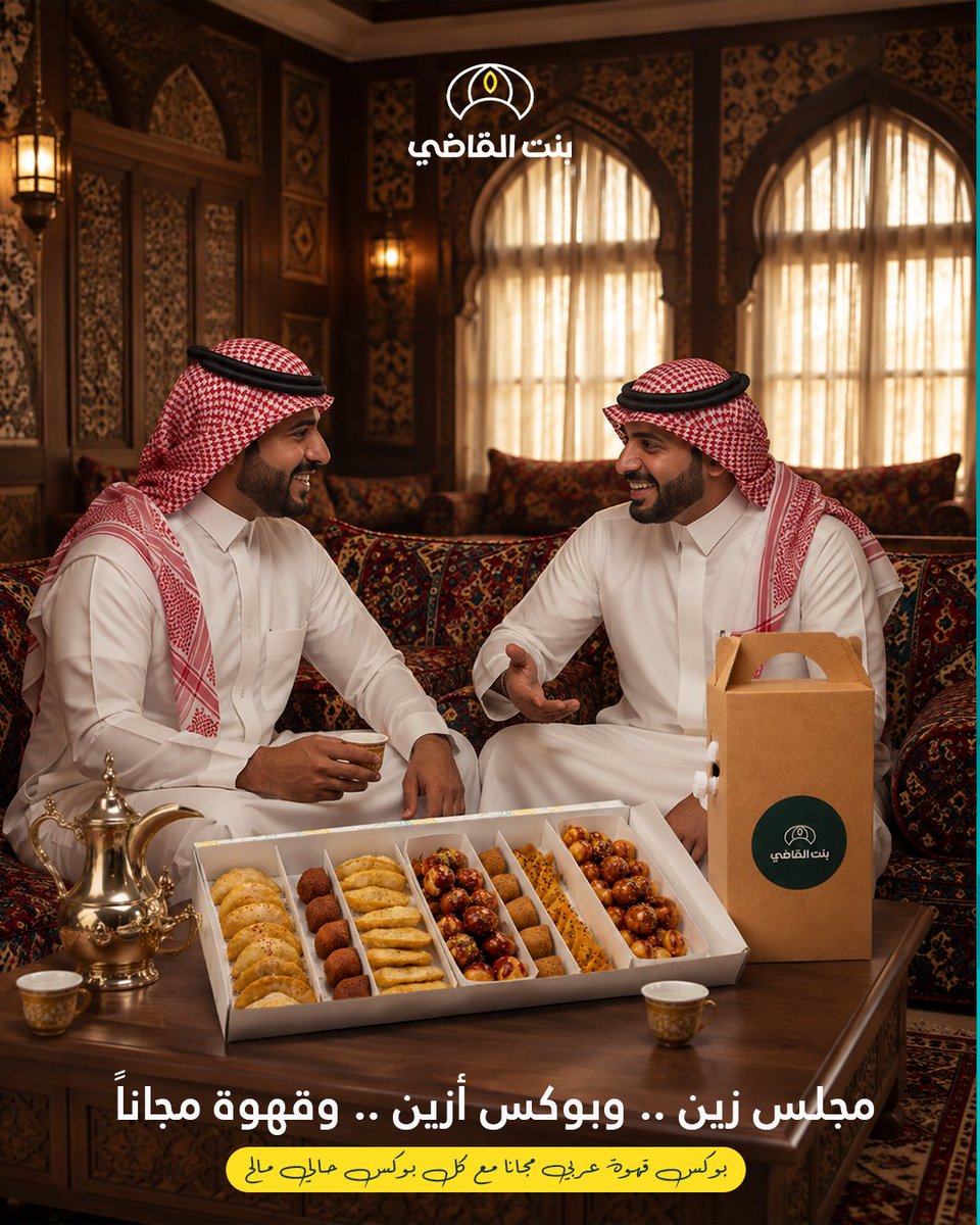 bint_AlQadi's tweet photo. الـلـمـة عـلـيـكـم.. والـقـهـوة عـلـيـنـا. ☕️

مع كل بوكس (حالي ومالح) .. بوكس قهوة عربية هـديـة تليق بضيافتكم ✨

#السعودية #لقيمات #ضيافة #قهوة #اكسبلور https://t.co/dJ9MVL0GZV