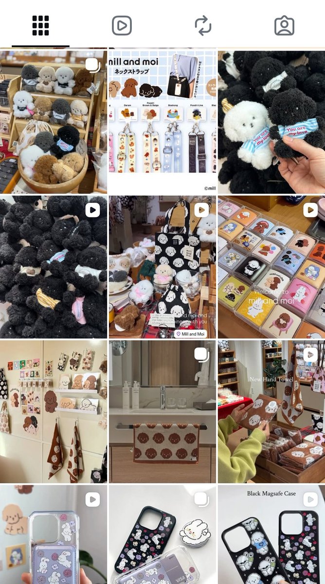 📍ミル＆モイ
延南洞にある雑貨屋さんで、写真を見る限りプードル好きにはたまらない空間、、日本ではあまり見かけない黒プードルも揃ってる◎次回行った時に買い揃えたい🥺
https://t.co/tFyOkH8hZh https://t.co/sDJrW4EWOR