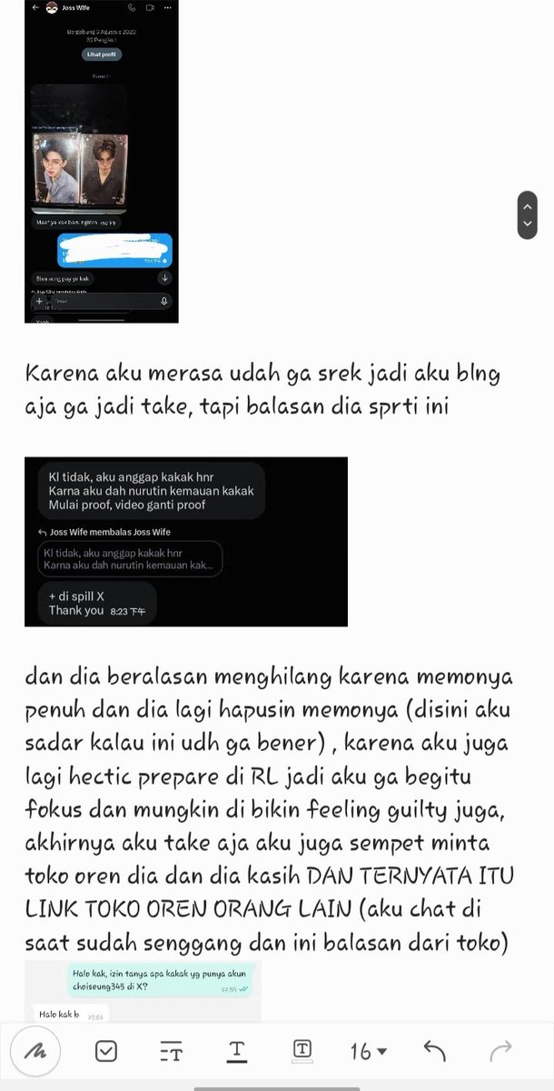 phumelloww's tweet photo. [Help Rt scammer ppw set aeh‼️]

Semoga dari peristiwa yg aku alami ini orang-orang lebih waspada lagi ya, ini emg pure salah aku sendiri juga. Diharapkan baca hingga akhir yaa, terimakasih semuanyaa💕 https://t.co/kevz0R7Fi0