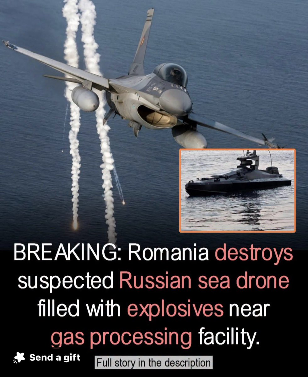 LOrion's tweet photo. #UKRAINE Oh yeah FOUND NEW FB PAGE.. go see 
#Romania destroys #Russian  #seadrone filled with explosives.. 
SO THATS AN ARTICLE 5 Right? @NATO  @UKRinNATO @USArmyEURAF @USNATO @AdamKinzinger @KyivIndependent @Maks_NAFO_FELLA @Gerashchenko_en @United24media https://t.co/SSm3AjUSNM