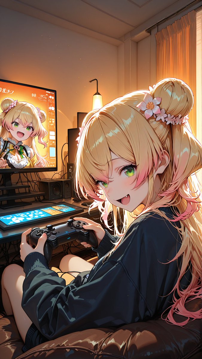 ai_hllv's tweet photo. 桃鈴ねね
ゲーム中ねねち
#hololive #AIart️️️️️️️️️️️️️️️️️️️️️️️️️️️️️️️️️️️️️️️️️️️️️️️️️️️ https://t.co/FauoC44KAD