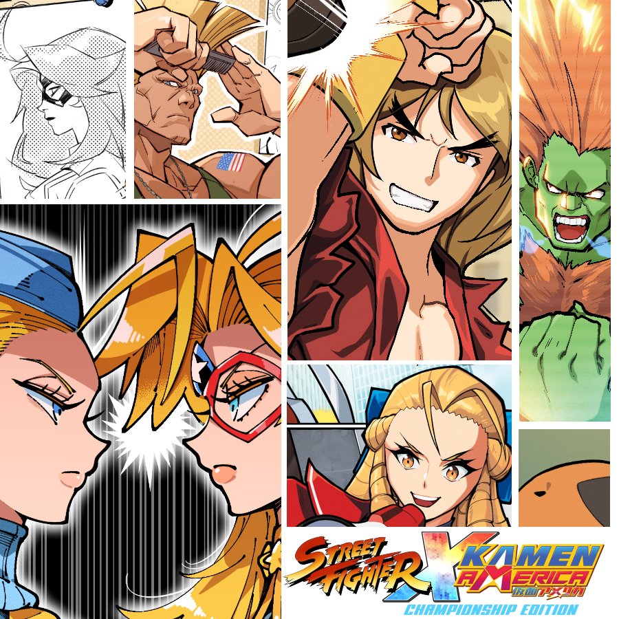 kamenamerica's tweet photo. 1960! We are only 40 sign-ups away from 2,000 for STREET FIGHTER X KAMEN AMERICA on KICKSTARTER!

6 years and more than 11 volumes of publication history has led to this moment as the Kamen Corps faces the World Warriors in a match for the ages!

https://t.co/N0zThn6Gvk https://t.co/a9sEqpcBB8