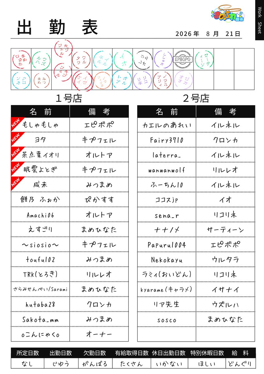 mamefurekissa's tweet photo. ╭┈ · · ·   営業のお知らせ✨   · · · ┈╮

　本日 8月21日（金） 22～23時
　まめふれ喫茶 が営業します☕
　・グループJoin
　・2インスタンス（出勤表有）
　・新スタッフさん初出勤 #VRChat
　　https://t.co/HF8KwhOkLh

╰┈ · · ·  お待ちしています🌱· · · ┈╯ https://t.co/QIxEQtlwbl