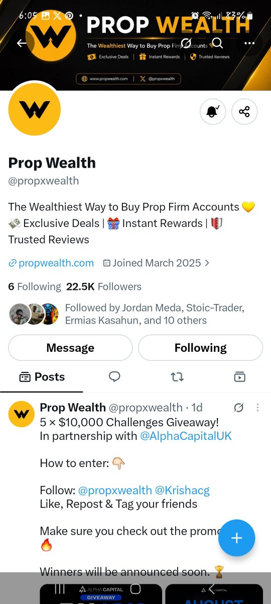 SL_Protector16's tweet photo. @propxwealth @AlphaCapitalUK @Krishacg @Stoic_Trader21 
@princemeda16 
@JordanMeda13877 

Done ✅ https://t.co/g3rTb6mcej