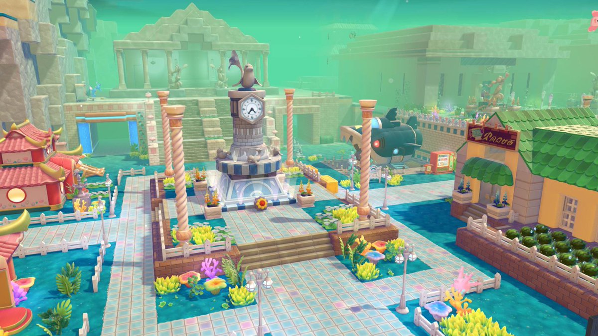 m_utrabo's tweet photo. La plaza central de la Cuenca Coralina está terminada!! #Pokemon #Pokopia https://t.co/xrHZCCtTMW