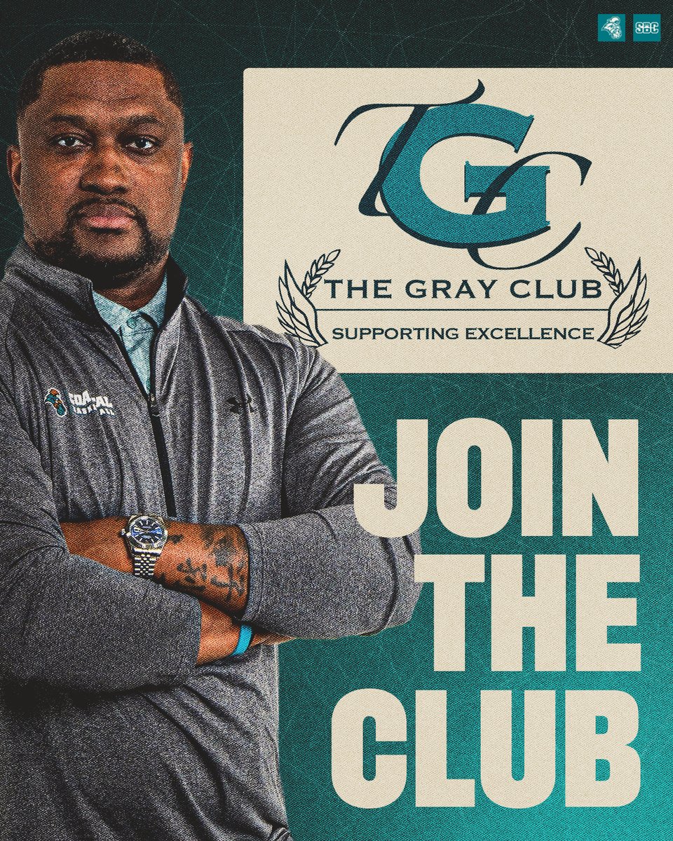 CoastalMBB's tweet photo. Introducing... 𝐓𝐡𝐞 𝐆𝐫𝐚𝐲 𝐂𝐥𝐮𝐛

More info ➡️ https://t.co/I2zRQhTdxZ https://t.co/wU3FZf17HP