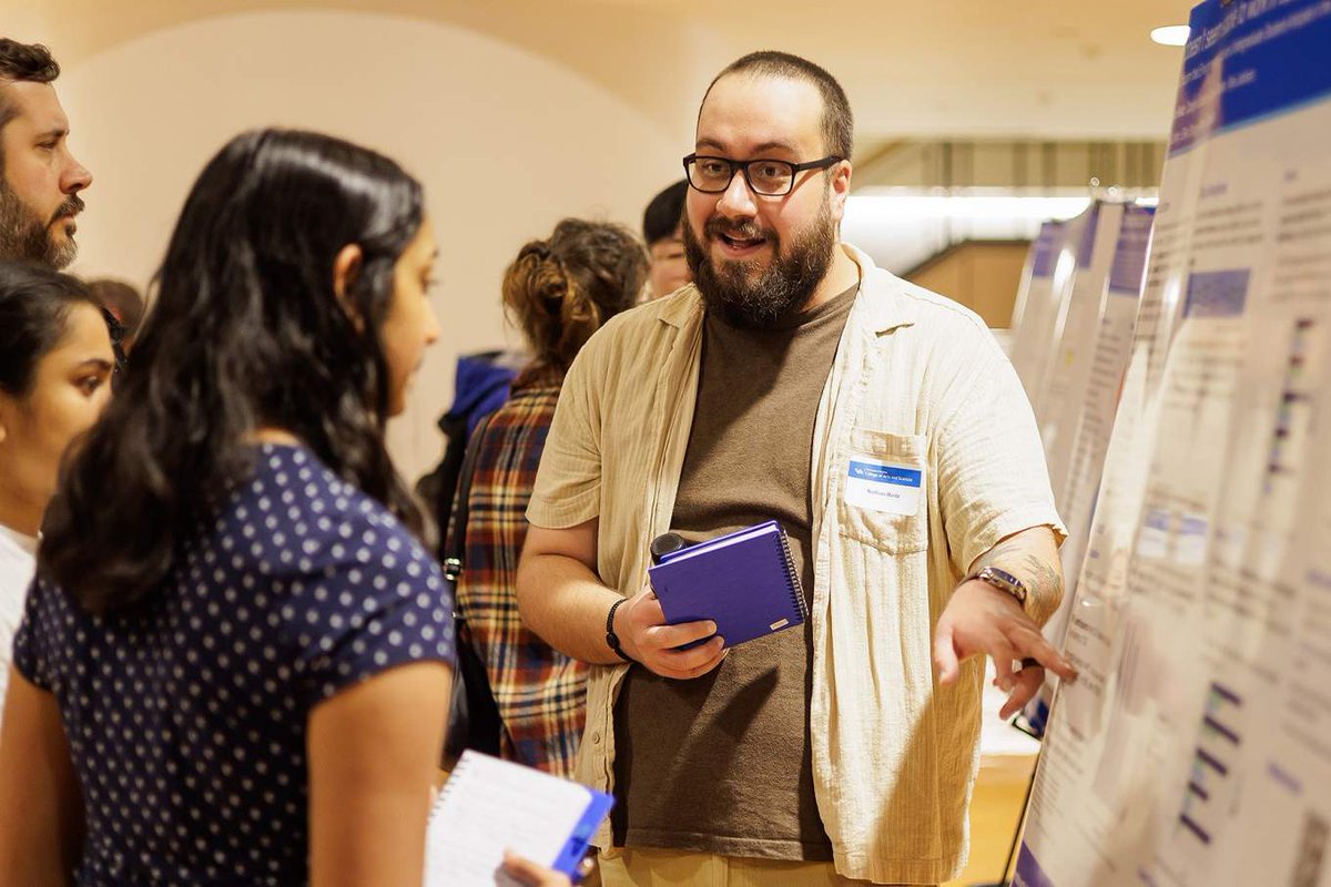 UBCAS's tweet photo. Celebrating undergraduate researchers from #UBuffalo and institutions across the country!

Our first Summer Undergraduate Research Poster Session brought students across disciplines together to share their work, exchange ideas and celebrate discovery.

💬 https://t.co/qeCt7ediRY https://t.co/S2jPFcOuSH