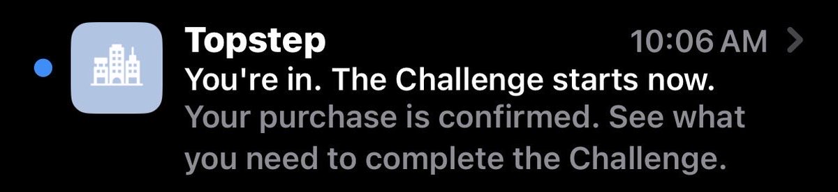 thanksnasdaq's tweet photo. Only took 56 minutes for my algorithm to pass phase 1 of @Topstep latest 3k challenge

More details soon, very excited to get this up and running across 5 XFAs https://t.co/EpX32rXTvZ