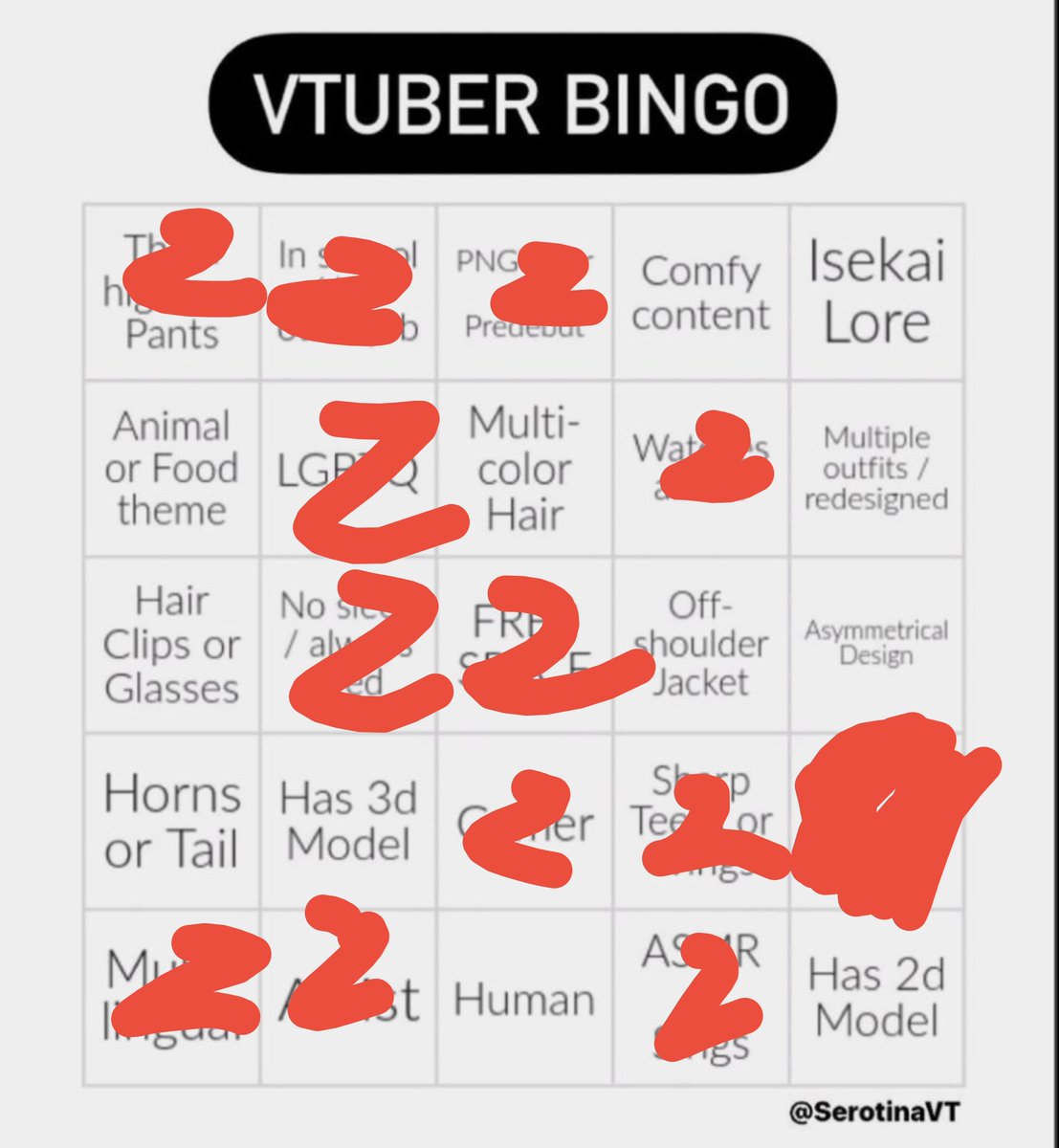 ItsZephyr380's tweet photo. No bingo WAAAHHHHH https://t.co/7H7d8w7bqr