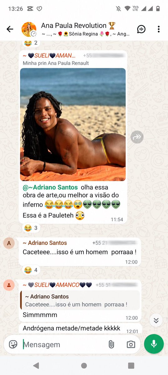 iPauleteh's tweet photo. Amores, eu sei que vocês querem ver o circo pegar fogo… EU TAMBÉM.

Mas agora eu deixo com o senhor do tempo.

O motivo do meu rompimento com essa gente já foi exposto. O que vem agora é mais do mesmo. São fãs desses bichos escrotos sendo racistas, transfóbicos e me ameaçando, e eles sendo coniventes e omissos a isso tudo… mas aí a gente volta pro ponto inicial, onde todo mundo já sabe.

Não quero mais posicionamento nenhum, até porque qualquer coisa que vier agora será hipócrita. Mas eu sopro pro vento e deixo que o rei do tempo fale por mim.

Maaas… Se a qualquer momento eu me sentir violada, pode ter certeza que eu não pouparei a paz branca de ninguém, e aí vai precisar de outra cortina de fumaça pra abafar o caso.