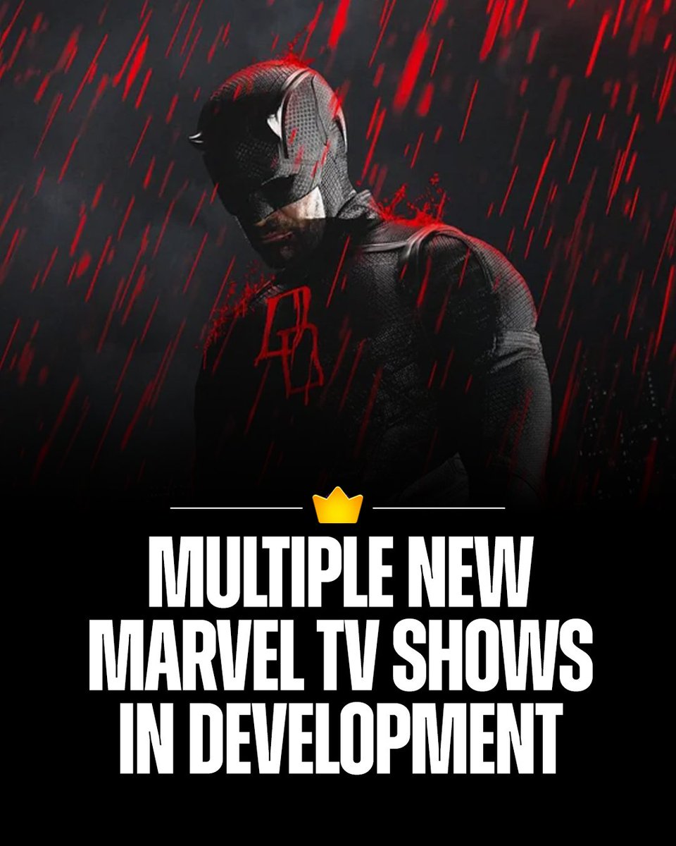 InternetH0F's tweet photo. Multiple new Marvel TV shows are reportedly in development, despite a recent report saying Marvel was cutting back on live-action for Disney+ 

So why the Wonder Man S2 cancellation? 😭

While were at it, Marvel needs to give us Moon Knight S2 and Ms. Marvel S2 😤 https://t.co/VQ9hLf1F1M