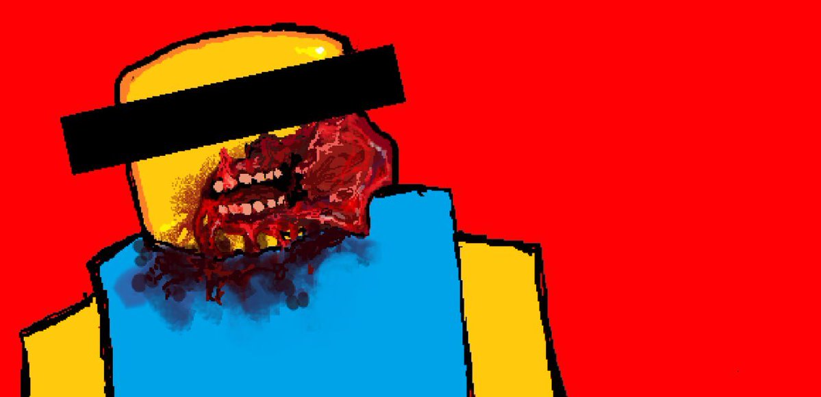 eivan_lo's tweet photo. Cw: gore
#noob #robloxnoob https://t.co/glBsa6hOMg