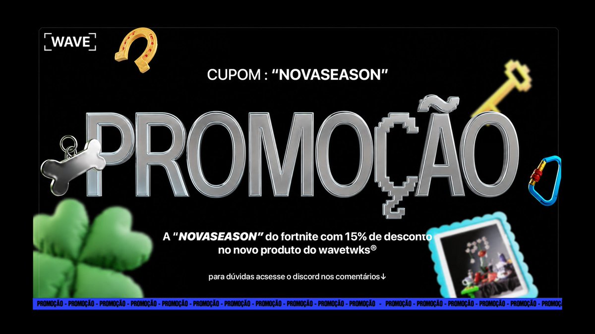wavetwks's tweet photo. PROMOÇÃO DE NOVA SEASON!

Hoje lançou a nova season do fortnite e para já começar cacetando todo mundo fiz uma promoção para essa nova season

Clica nos comentários para saber mais!