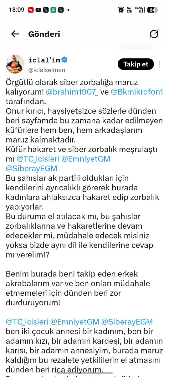 brahim1907_'s tweet photo. @iclalselman atan senden xıyr görmesin ben sana küfür etmedim sana duyduklarımı söyledim videoda aynısı söyleniyor sadece hem engelle hem iftira at nasıl bir mahluksun.twk bedduam atan senden xıyr görmesin https://t.co/7x1gFB0mRa