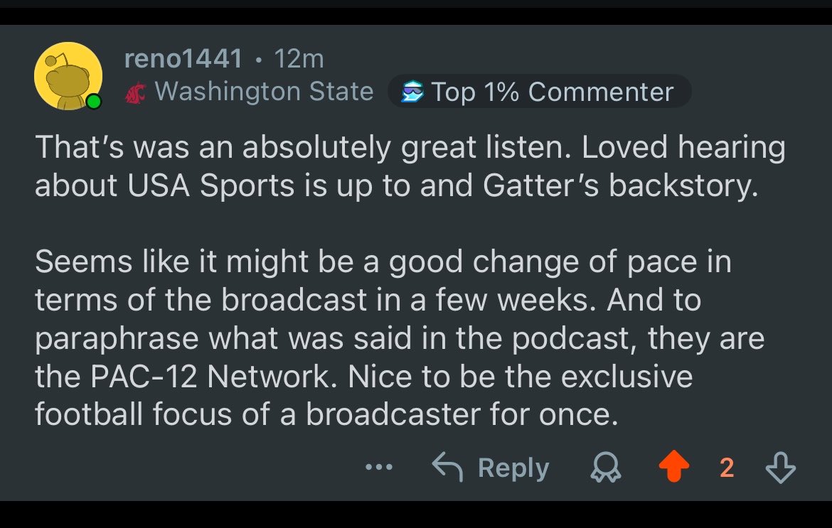 Pacd12Pod's tweet photo. Take Reno’s word about yesterday’s episode with Nate Gatter and go give it a listen! 

Episode pinned on profile or click the link in our bio. https://t.co/0I1kHOkWAq