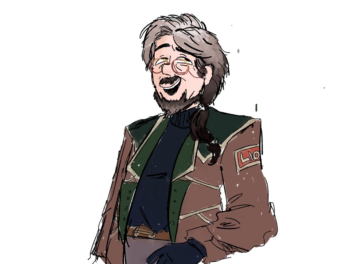 friendlyfunnel's tweet photo. My boyfriend's trainsona as a human. Alan the Lion https://t.co/nNzQi3MVe7