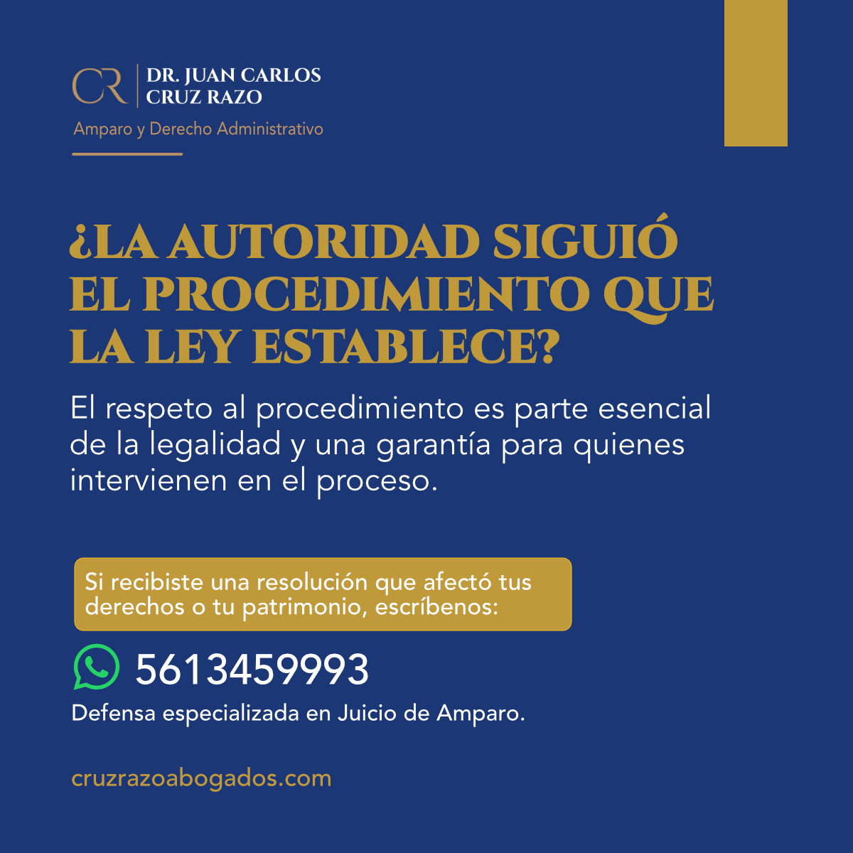 jccruzrazo's tweet photo. ¿Recibiste una resolución y no sabes qué hacer?

Es fundamental seguir los pasos correctos para conservar tus derechos y definir la estrategia jurídica adecuada.

#Amparo #DerechoAdministrativo #EstrategiaJurídica #AsesoríaLegal https://t.co/XxemOrlN9K