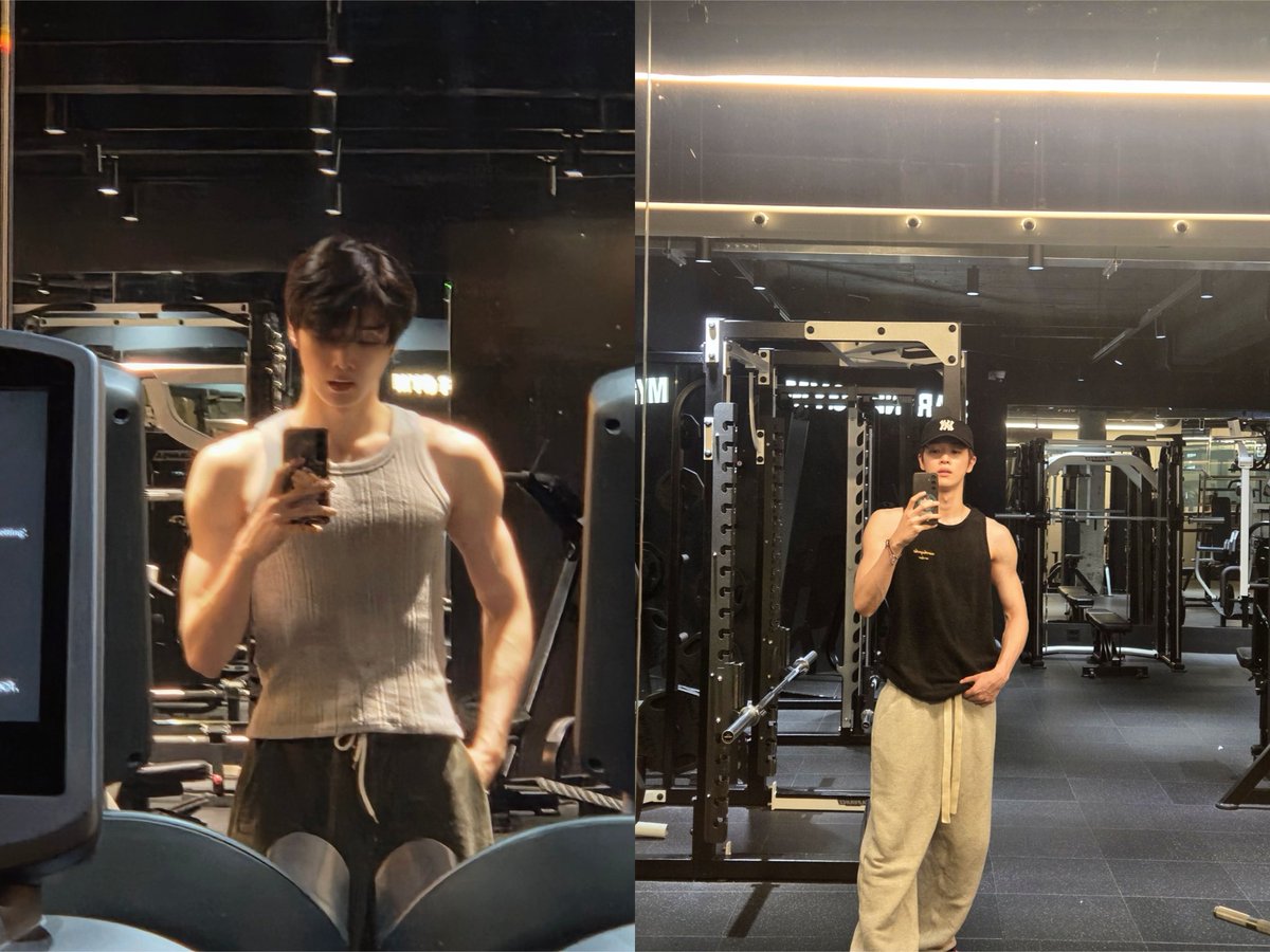 6ammmmm's tweet photo. 🫧🦌
กับเซ็ทวันนี้ไปยิมมาคับ 
💪🏻🏋🏻👟 https://t.co/FBjIORpC8d