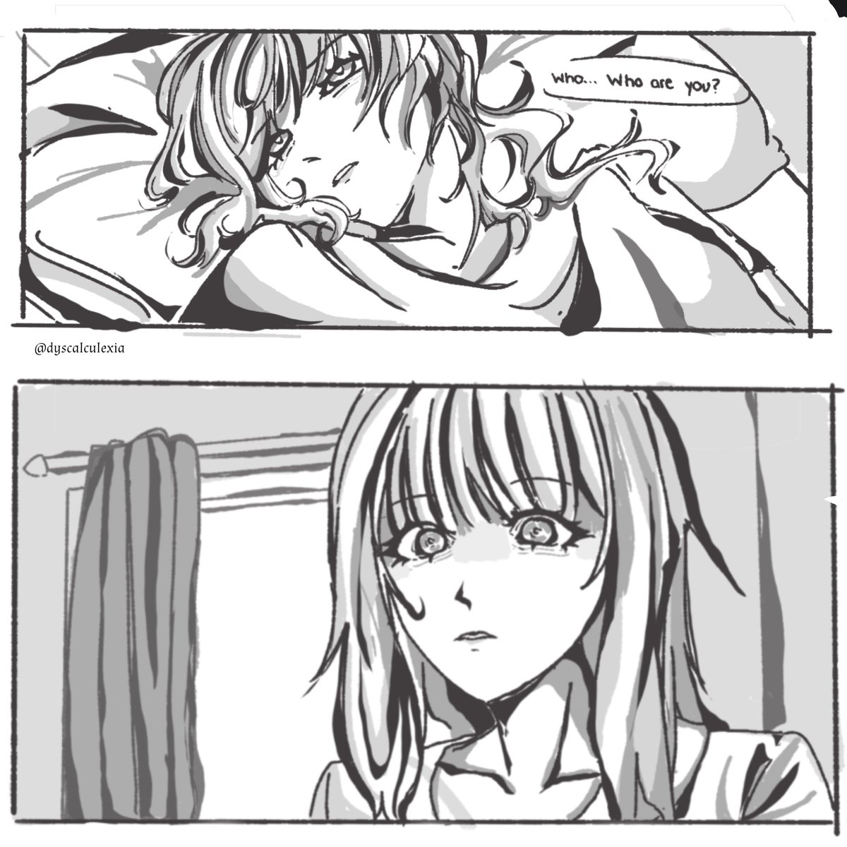 dyscalculexia's tweet photo. Strangers Again

When I Forget You Love Me Again 
Fanart 

#Sandbina #Columdrone #Dovedoll 
#Sandrone #Columbina #Genshin 
#YuriFanart https://t.co/OKJPjVipKH