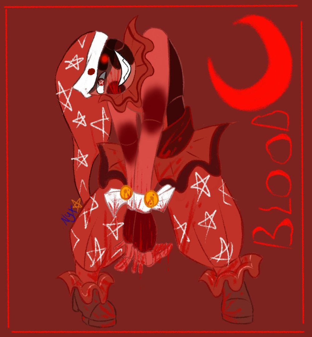 JustNyx24's tweet photo. Finished colored sketch commission!

#bloodmoon #tsamsbloodmoon #art #artist #tsams #sketchcom https://t.co/tyAtdCjS7a