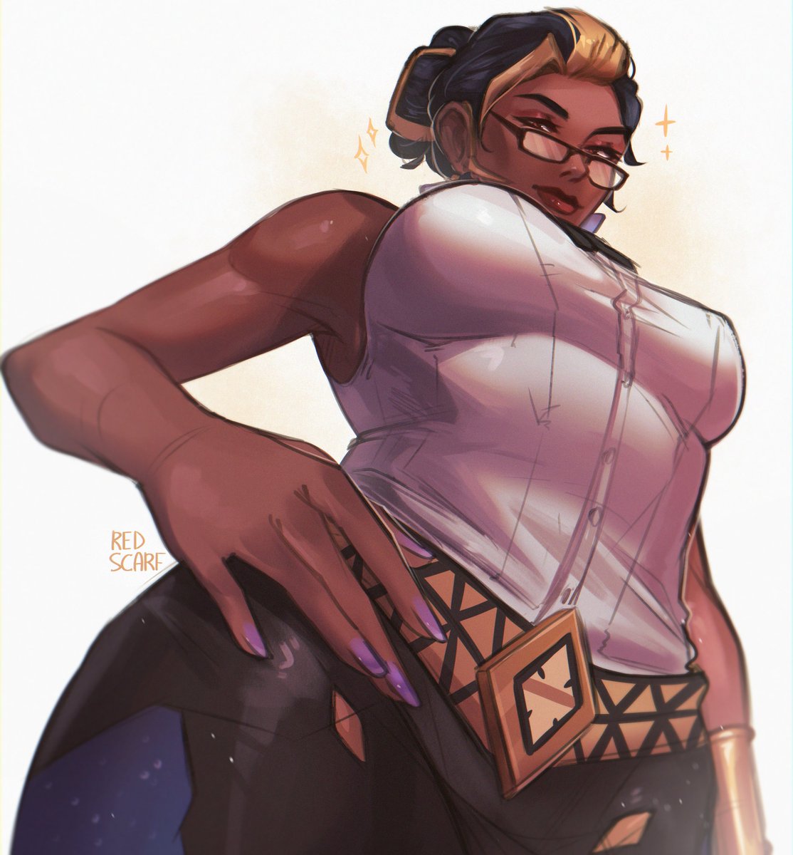 RedScarfABS's tweet photo. Domina has arrived ✨
#overwatch #domina https://t.co/ygU7VI50En