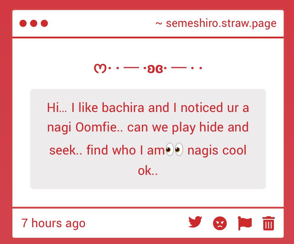 Seishirosecret's tweet photo. Ouuu uhmmm 🤔 my guess is probably @sugardeerzzz 👀👀Hai Bachioomf!! 🤍 https://t.co/L6D8kLgiri