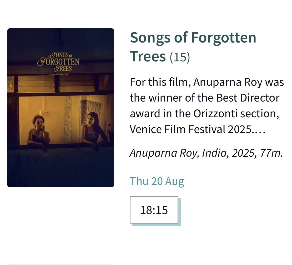 NewWaveFilms's tweet photo. Last showing at one of the most beautiful cinemas in London @TheGardenCinema  Catch this today at 18:15. Tix👇🏿
https://t.co/duLGj4MolM https://t.co/KLCcG9Nlaw