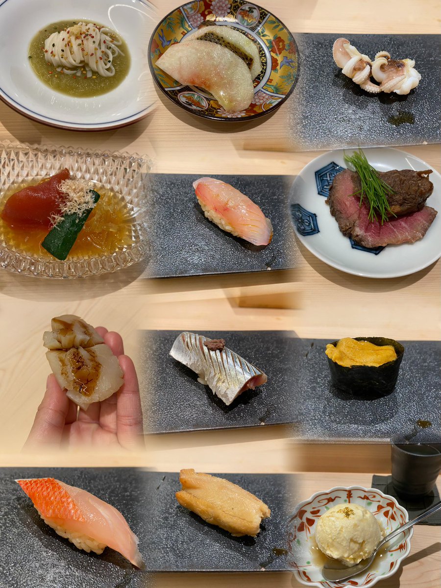 ruru____nm's tweet photo. 鮨南山さんの2026年08月20日のセトリはこちら💁🏻‍♀️ALTへ▶️
夏の食材たくさん🌻！そして秋先取りの秋刀魚も⭐️！ https://t.co/cVfrtfl3NY