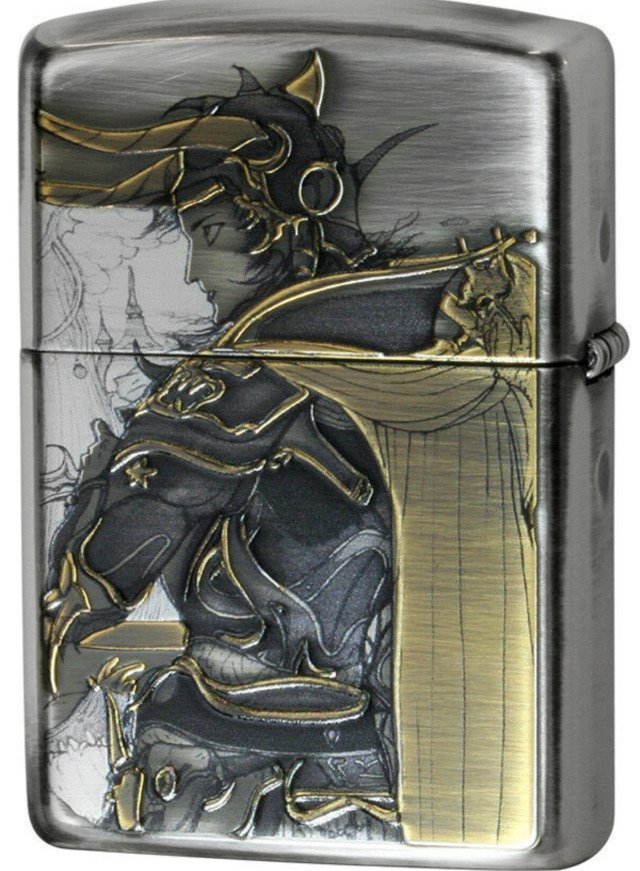 GenyaTheHag's tweet photo. zippo lighters by yoshitaka amano https://t.co/s1NsoYxDN3