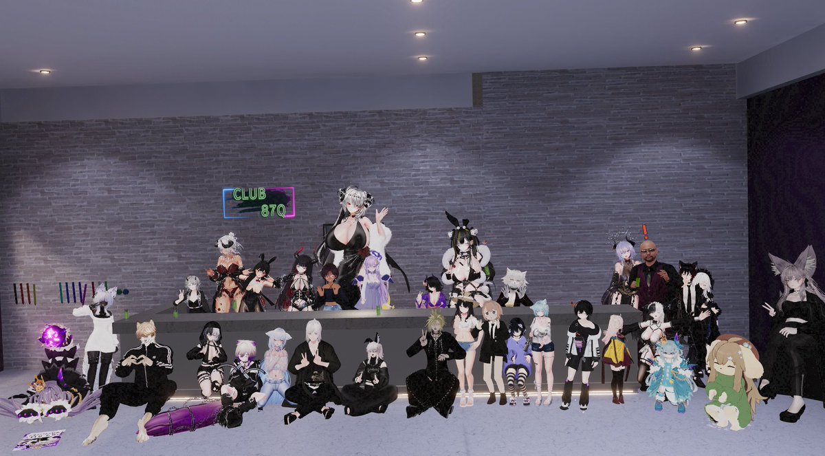 eventpenguin7's tweet photo. #VRC_87Q
三度目の参加！
ボックス席もバーエリアも賑やかでとても楽しかったです https://t.co/cNQlR7IdF8