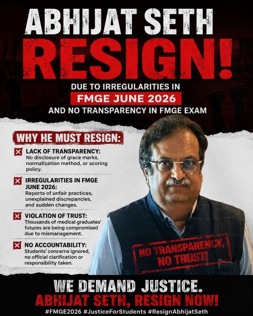PsSilana's tweet photo. Grace marks do ya nbesm chod ke bhago ,, phle bola 16 vbq fir bola 14 vbq fir bola students ko lage pucho, Aaj bola koi Grace marks nahi kyu terebap ka raj hai ,,, ab to gye #justiceforfmge #FMGDoctors #cjp_पार्टी @BJP4India @aiims_newdelhi @JPNadda https://t.co/B5Tr7Q7ZQ3
