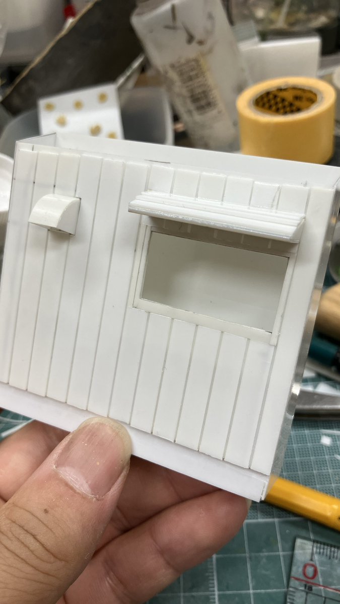 C_craft_studio's tweet photo. トタンの外壁もできました https://t.co/njiBmktSOZ
