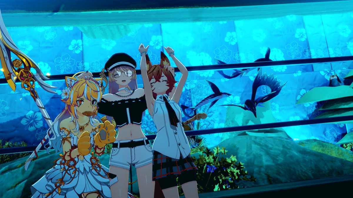 LoveSoShimoOka's tweet photo. ちるはさんの水族館にて https://t.co/qERgZgVYtN