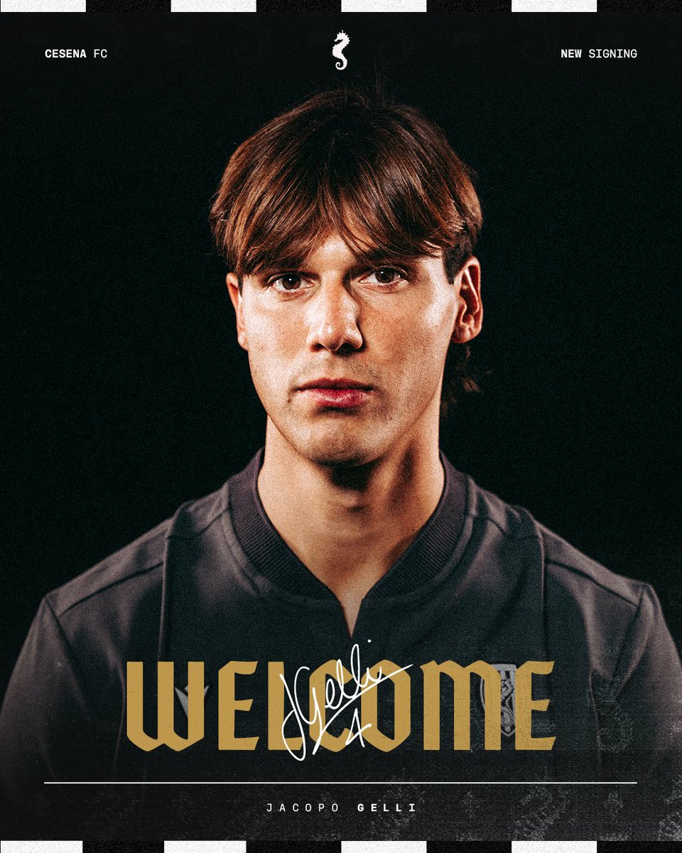 calciocesenafc's tweet photo. 🤩 Welcome in Romagna Jacopo #Gelli

➡️ https://t.co/OdiXqCy6uY https://t.co/vDxUrZuHpe