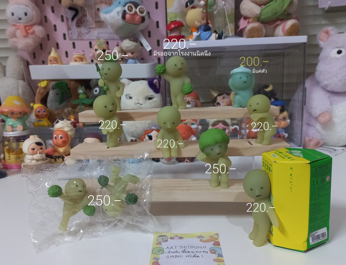 mmyy_hh's tweet photo. ป้ายขาว ของใหม่ กล่องซองครบ
ป้ายเขียว มีแค่ตัวครับ มือ2
ค่าส่ง 30ครับ
#smiskithailand https://t.co/NRYdgEDlMn