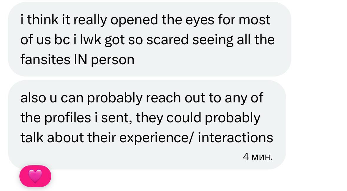 mylovezfiles's tweet photo. fansites that don’t respect not only izna but also naya and the rules 😂✌🏻 at kcon la, they were blocking other fans’ view with their cameras, and at the fansign, certain cameras were completely prohibited but oath still pulled out their camera. moreover one naya who was there personally told me that the fansites were generally behaving inappropriately. she also told me that she was scared after seeing these fansites in person in la

if they’re scary enough to other fans who simply came to support izna it’s terrifying to imagine how the girls themselves feel when they constantly have to deal with them and have cameras shoved in their faces 24/7, even when they’re exhausted at the airport :) not to mention that they apparently even followed izna’s bus after the fansign by using a map? and as for how they got information about izna’s flight out of la, i don’t think i even need to explain that anymore

open your eyes. these people only care about content. they’re so unhealthily obsessed with the girls that they’re willing to break rules, invade their personal space and make not only the girls but other naya uncomfortable too. this stopped looking like normal support for a group a long time ago there’s simply no basic respect for izna. and the saddest part is that these exact fansites receive so much attention and support just because they have content from literally everywhere EVEN THOUGH THIS IS NOT NORMAL AT ALL

thank you so much @hellokittyymai for sharing this information with me. i really hope that after reading all of this, at least some people will finally open their eyes to this horrible situation with these fansites 🙁