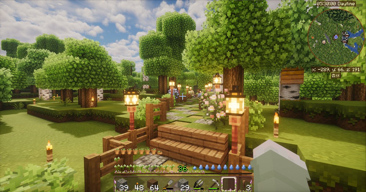mico__craft's tweet photo. おうちの前にかわいい道ができました🌷

参考にさせていただいた動画
https://t.co/iwlHng8AUH
@MrMsanx　様

#Minecraft #マイクラ建築 https://t.co/SuQO8Asa4F