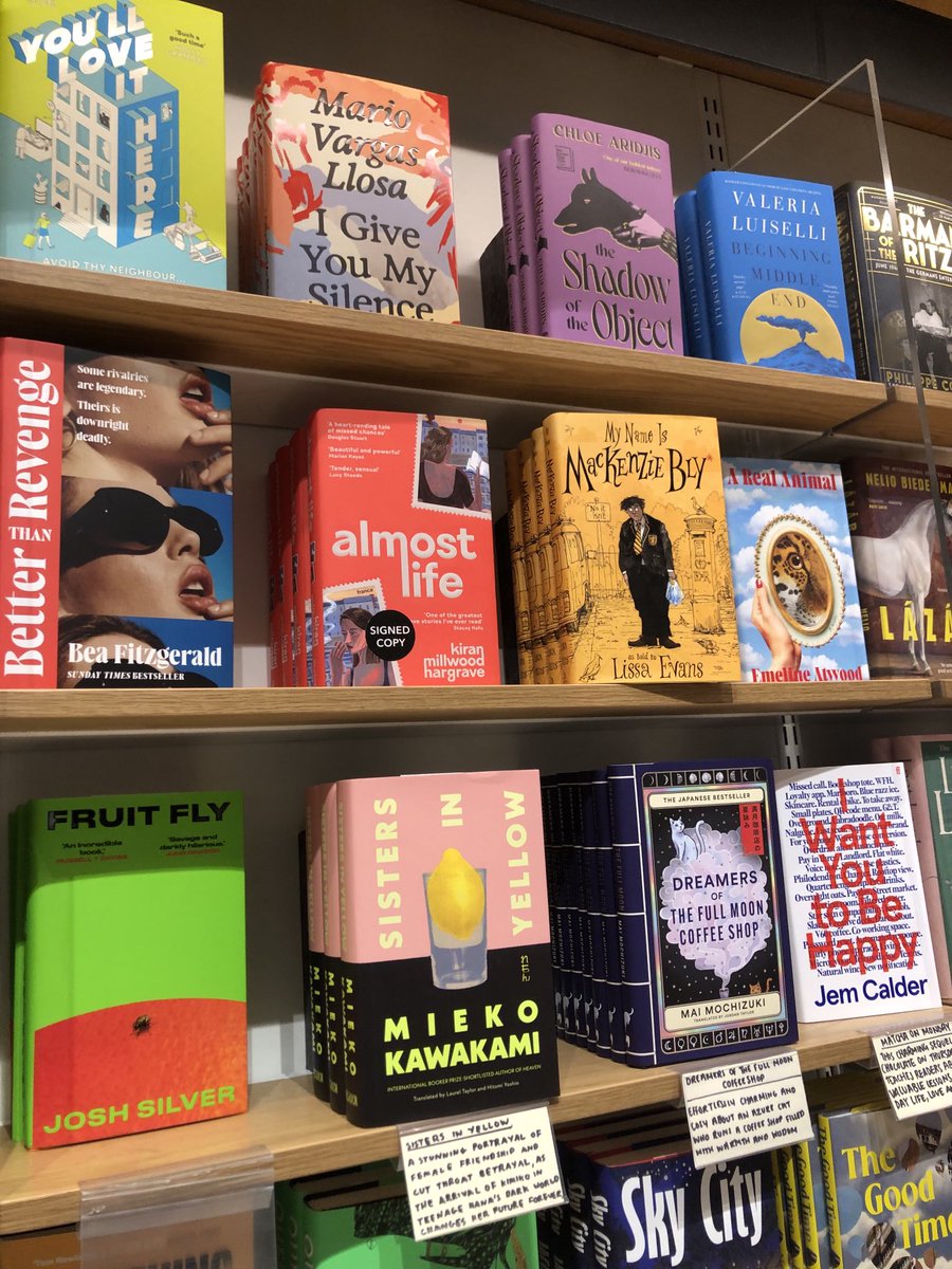 LissaKEvans's tweet photo. OMG - spotted in the wild, a week before official publication!!  ‘…page for page, ‘My Name is MacKenzie Bly’ has more good jokes than any novel I’ve read in years.’ (The Times) https://t.co/fFWbWNWvnc