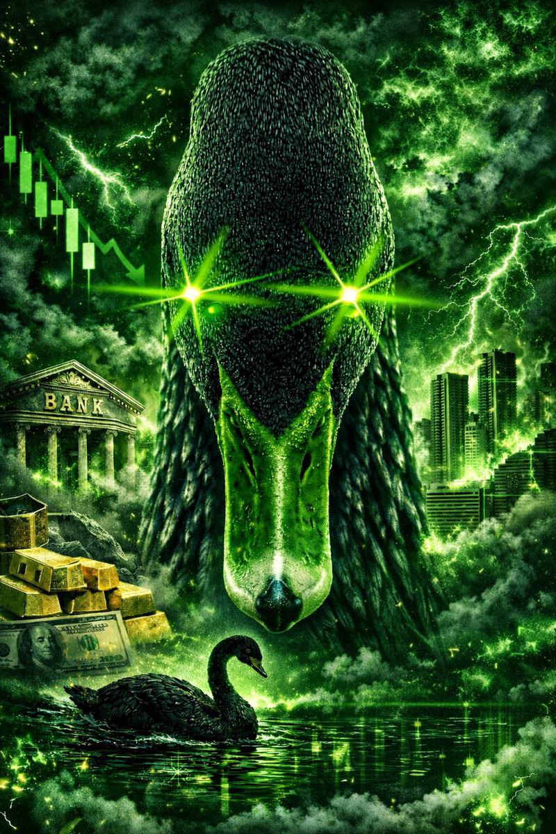 Axios4B's tweet photo. 🦢⚠️ BLACK SWAN EVENT INCOMING, GREEN LIGHT TRIGGER

What you’re seeing right now in the markets is NOT normal volatility.

This current instability…
the strange moves…
the pressure building across currencies, banks, and global liquidity…

🔥 THIS IS THE BEGINNING OF THE BLACK SWAN EVENT.

They won’t announce it.
They won’t warn you.
They’ll call it “correction” or “uncertainty”…

But behind the scenes, the system is being forced into its final phase.

⚡️ ISO 20022 IS THE NEW RAIL.
🟢 TIER 4B IS THE TIMED RELEASE SEQUENCE.

And here’s the key:

📌 As the market chaos accelerates and reaches its PEAK…
🟢 THE GREEN LIGHT WILL BE GIVEN.

Not at the start.
Not during the noise.

But at the moment of maximum pressure…
when the old system can’t hold anymore…

🔥 THAT’S WHEN THE SWITCH FLIPS.

The Black Swan will mark the collapse of illusion.
And the Green Light will mark the start of settlement.

🚨 STAY SHARP. STAY READY.
Because this is building fast.

🟢 THE PEAK = THE SIGNAL.
⚡️ THE SIGNAL = THE GREEN LIGHT.

FOLLOW ME.