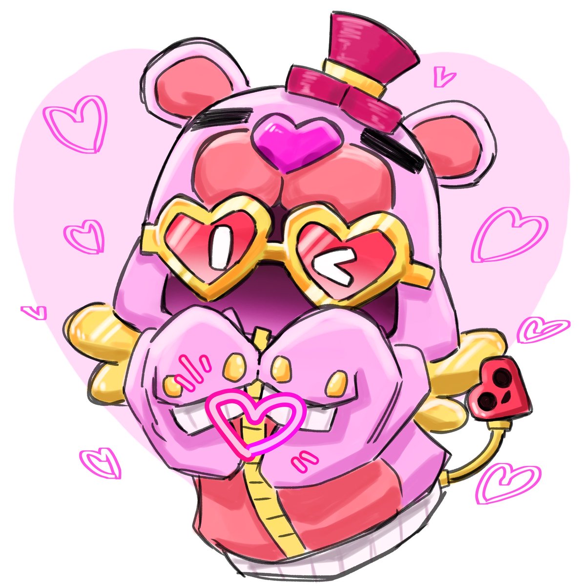 tolonko's tweet photo. バレンタインシェイド！ https://t.co/sPGINohavM
