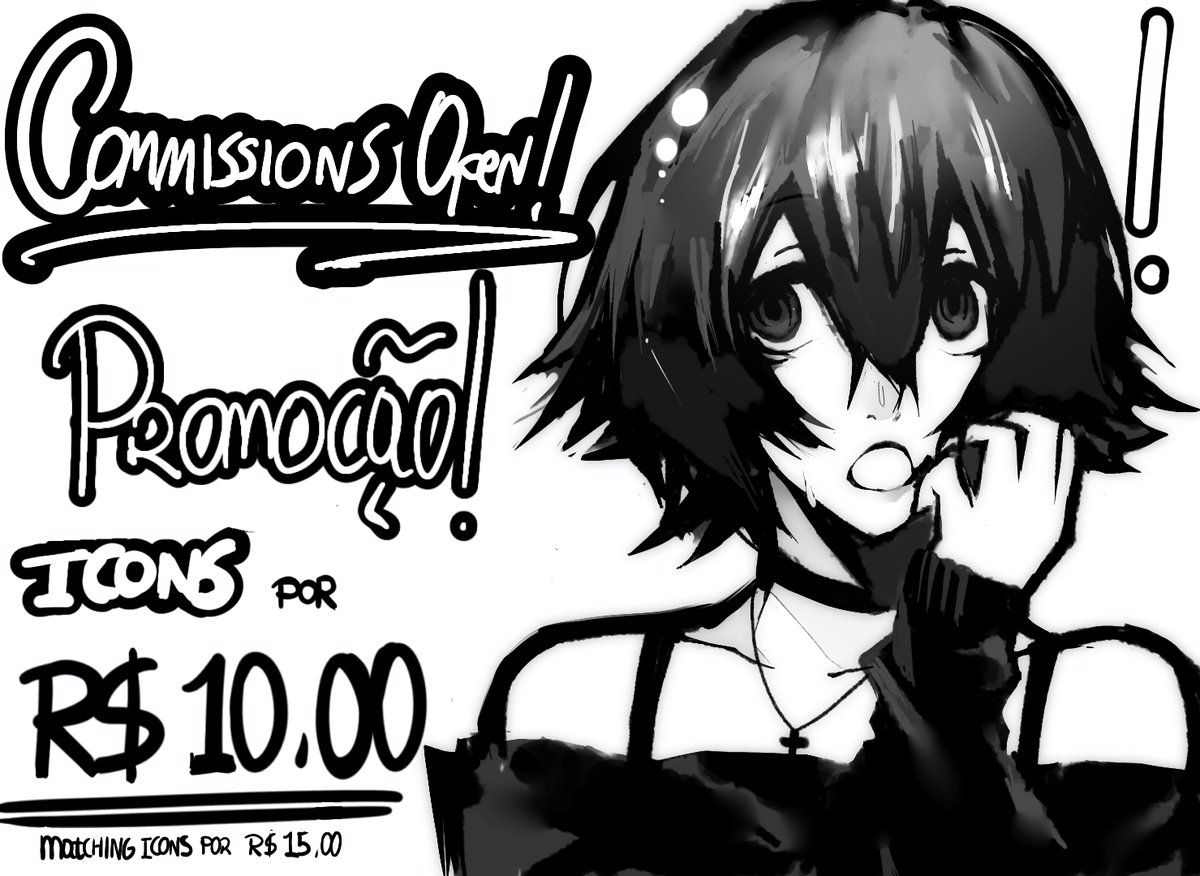 TsunaArts's tweet photo. Postei lá no Instagram então não custa nada compartilhar aqui também hehehhe
#commissionㅤ #icon  #digitalartㅤㅤㅤㅤ #commissionsopen https://t.co/EHOhwNKuRj