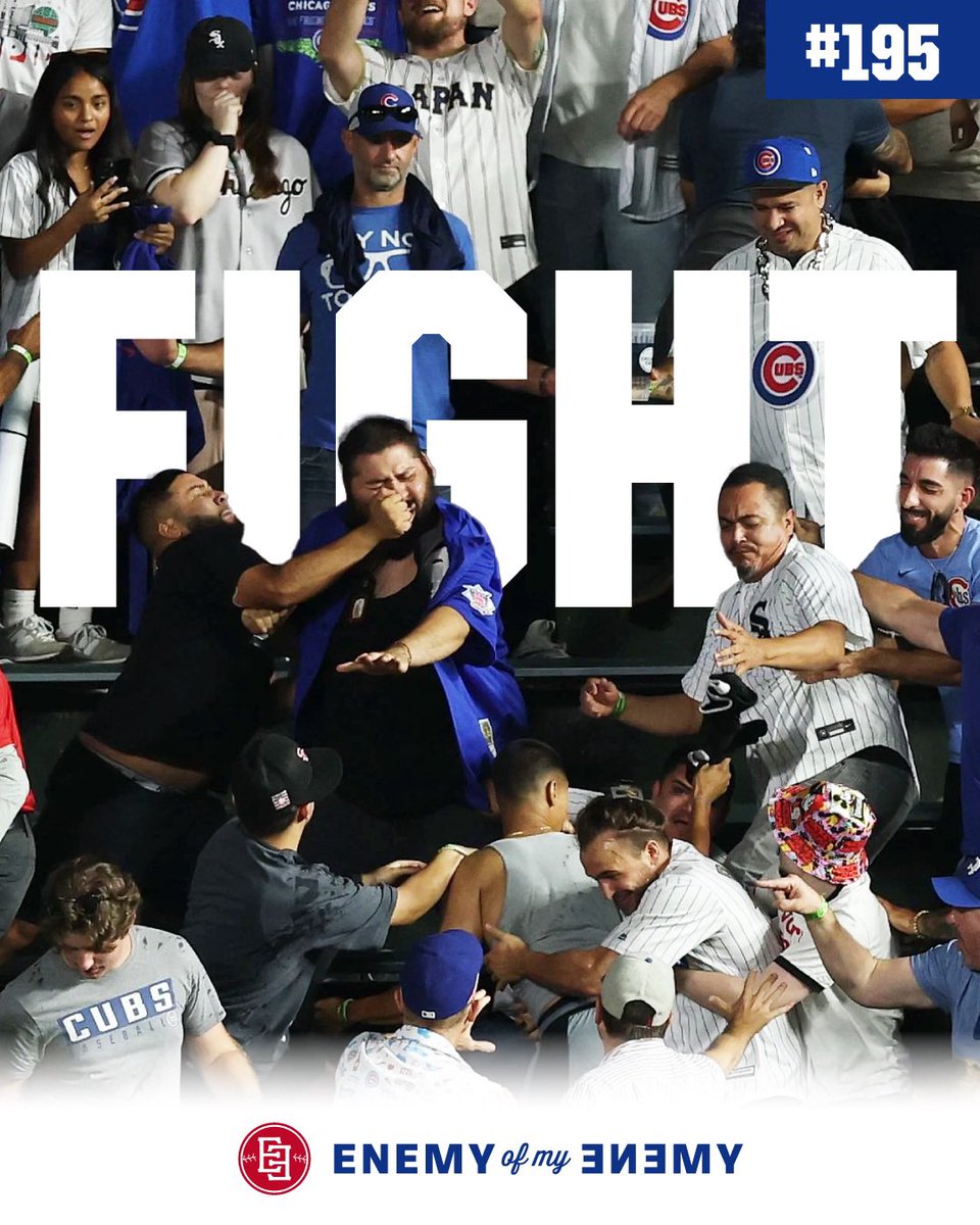 enemyball's tweet photo. Chicago renewed its claim to the title of the Capital of Baseball as the #Cubs and #WhiteSox both look like legit contenders and treat fans to another compelling series in a playoff-like atmosphere at Wrigley Field.

https://t.co/lRhOpnIh6t https://t.co/Q3emSeBs6p