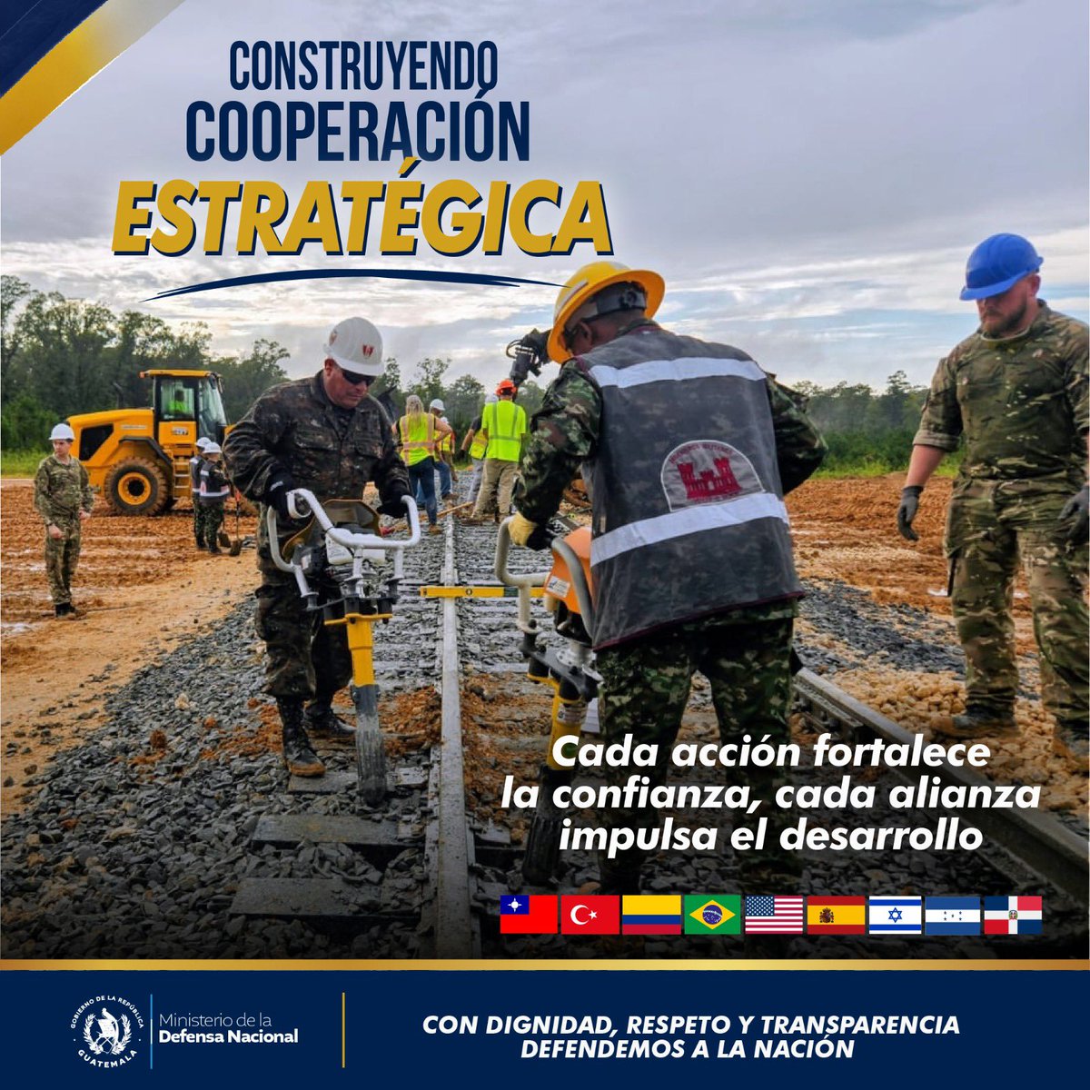 Ejercito_GT's tweet photo. Construyendo Cooperación Estratégica. 🫡🇬🇹 https://t.co/7qVJ7LEsCy